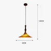 Medieval style solid wood creative painted chandelier
