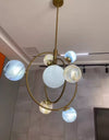 Lustre créatif nordique planète
