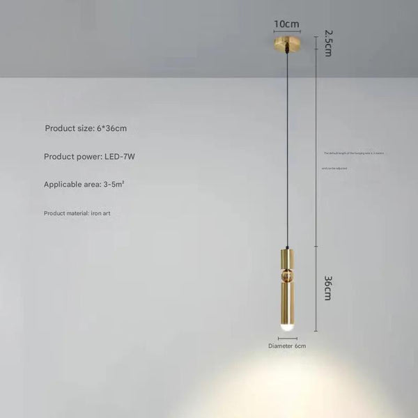 Nordischer Kronleuchter mit schlichter Persönlichkeit
