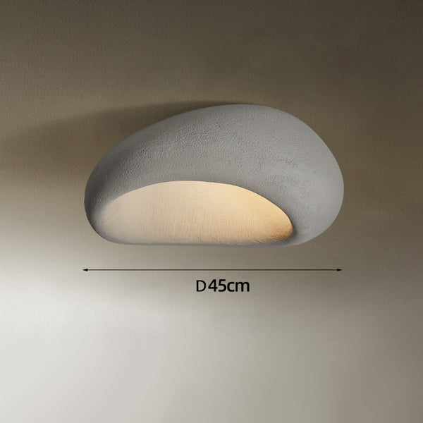 Deckenlampe für Schlafzimmer im japanischen Wabi-Sabi-Stil