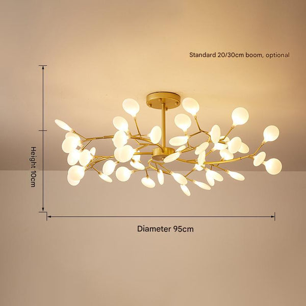 Tree Branch Firefly Chandelier