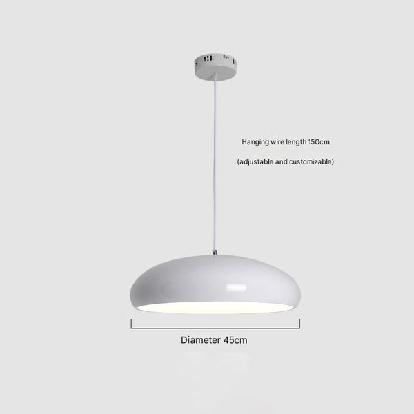 Simple personality single head dining pendant lamp