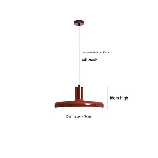 Red Frisbee Chandelier