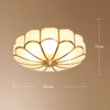 American all-copper LED ceiling light