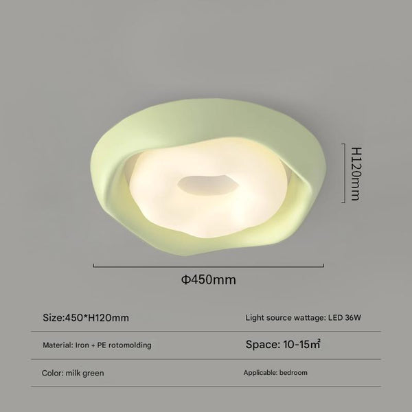 Simple creative bedroom ceiling lamp