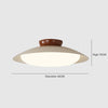 Japanese style bowl ceiling lamp