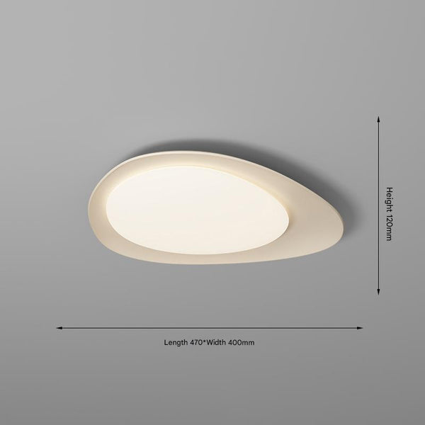 Plafonnier créatif en galets pour chambre à coucher et couloir