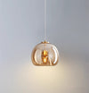 Simple personality glass restaurant chandelier