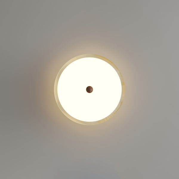 Cream style creative wave ceiling lamp