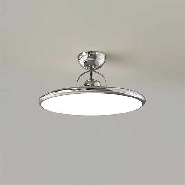Cream style bedroom flying saucer ceiling lamp
