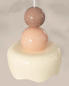 French cream style bedside small chandelier