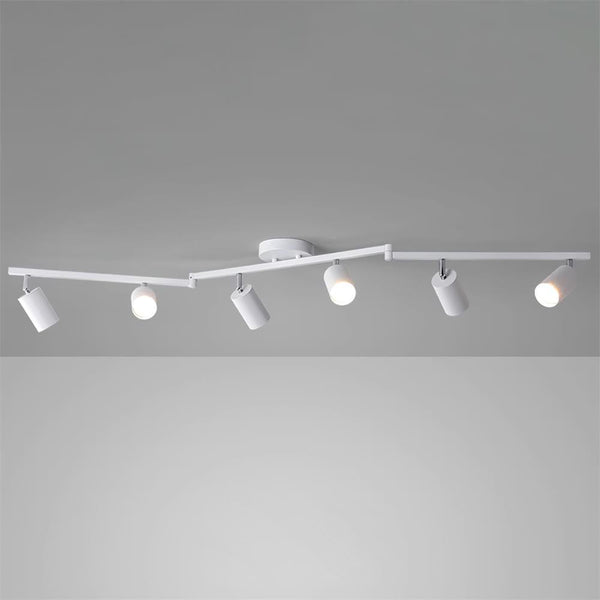 Modern simple long strip living room ceiling lamp