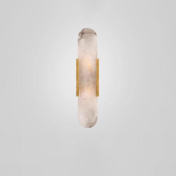 Natural marble background wall led wall lamp
