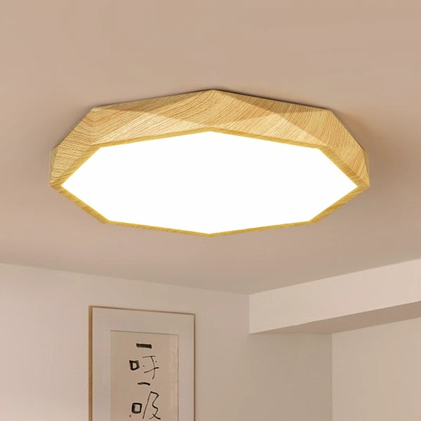 Simple geometric ceiling lamp