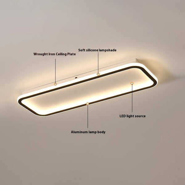 Nordic simple LED ceiling lamp