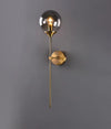 Nordic glass ball bedside corridor wall lamp