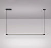 Creative one-word long strip dining chandelier
