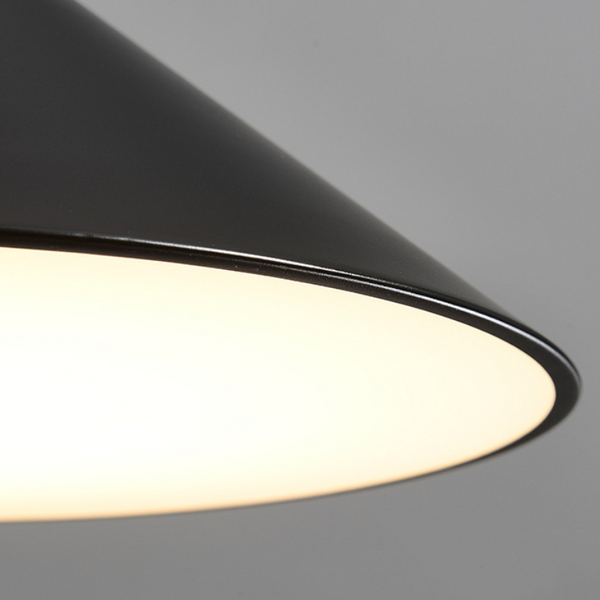 Lustre de salle à manger triangulaire simple et moderne