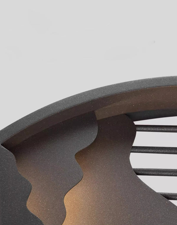 Applique murale d'extérieur à LED pour peinture de paysage