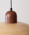 Japanese retro log style restaurant chandelier