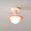 Cream Style Creative Planet Ceiling Lamp