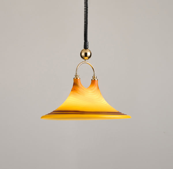 Vintage liftable restaurant chandelier