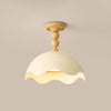 Plafonnier de chambre de style médiéval de style crème