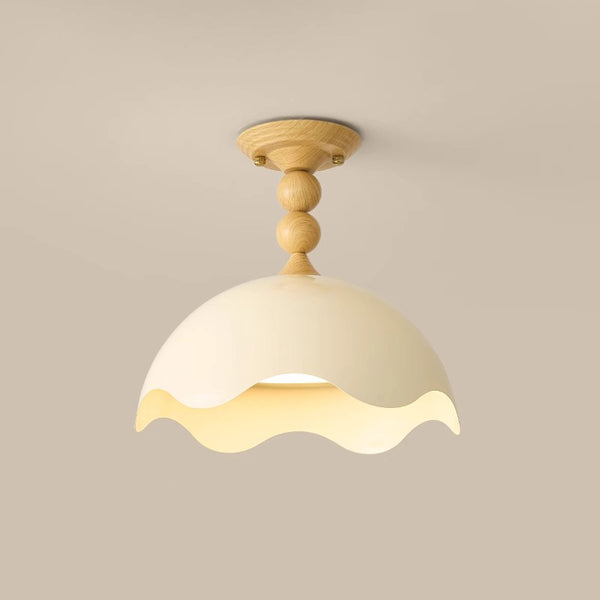 Plafonnier de chambre de style médiéval de style crème