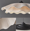 French fabric restaurant chandelier