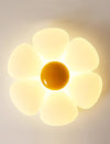 Cream style flower led bedroom ceiling lamp