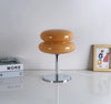 Medieval vintage glass table lamp