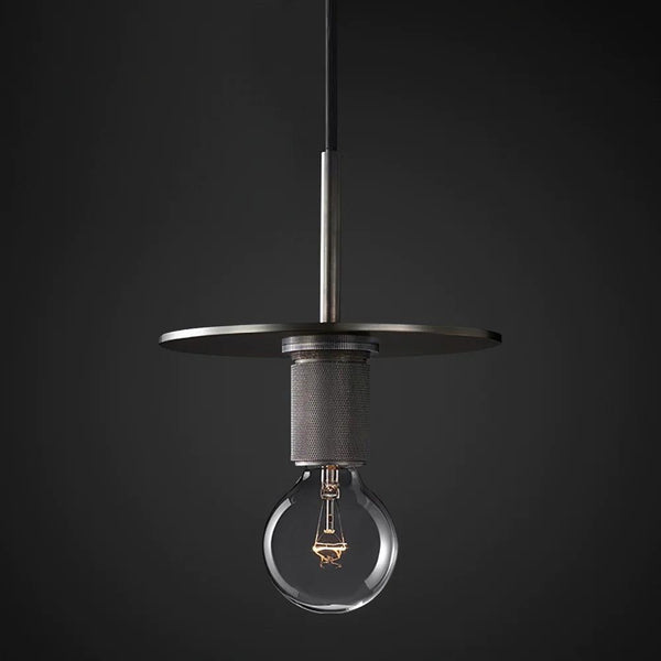 Vintage Glass Dining Chandelier