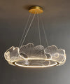 Creative Ginkgo Leaf Restaurant LED Chandelier