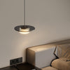Nordic simple black bedroom bedside chandelier