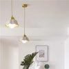 Cream Style Ceramic Bedroom Dining Room Pendant light