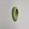 Wabi-sabi style green bedside small chandelier