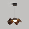 Retro creative pleated restaurant chandelier