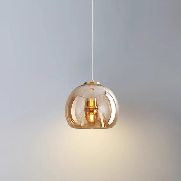 Simple personality glass restaurant chandelier