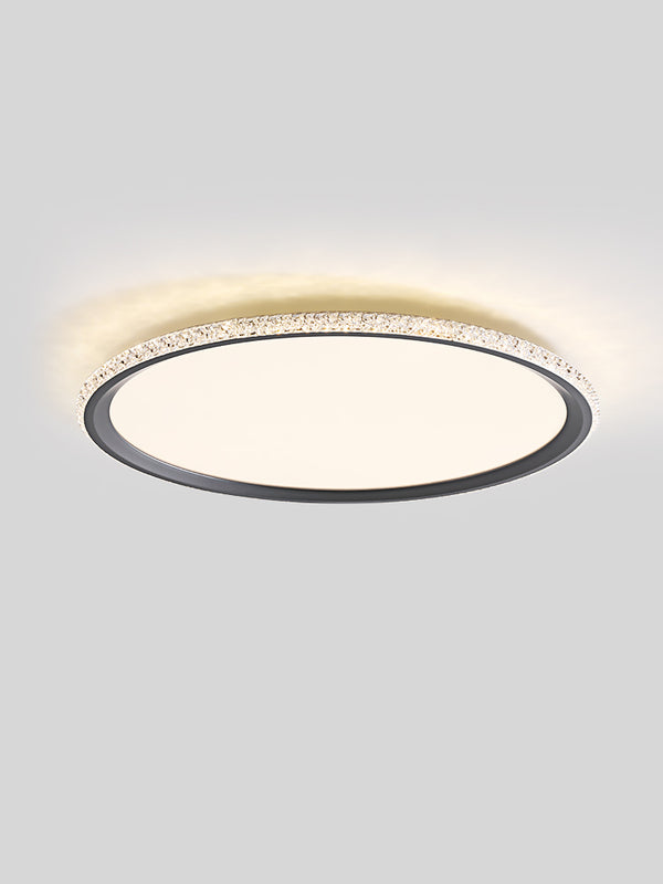 French crystal ceiling lamp