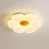 Cream style flower led bedroom ceiling lamp