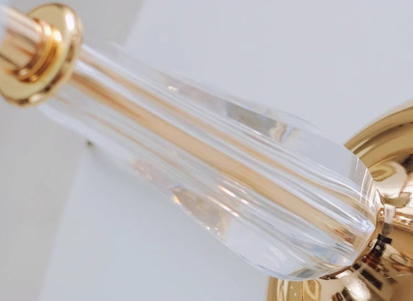 Lampe de chevet de chambre à coucher en plumes