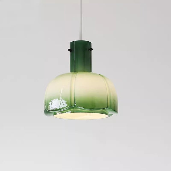 Creative flower bud glass chandelier