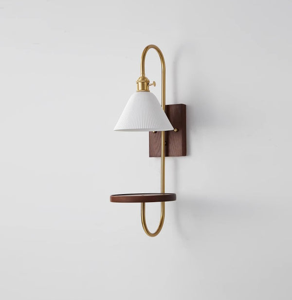 Wabi-sabi retro Japanese style study room restaurant bed and breakfast wall lamp