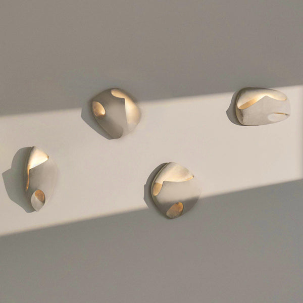 Wabi-sabi style wall lamp