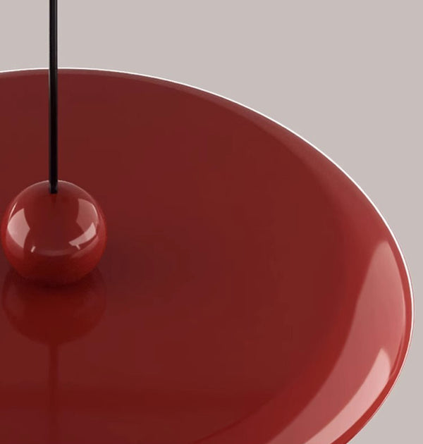 Nordic flying saucer swing arm chandelier