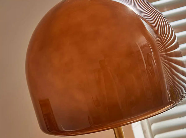 Retro Glass Study Bedroom Bedside Table Lamp