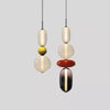 Nordic bedroom bedside glass chandelier