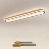 Elliptical strip LED corridor ceiling light