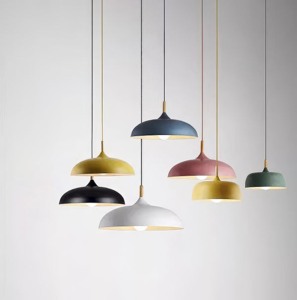 Nordic simple macaron restaurant chandelier