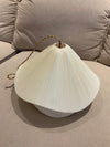 French cream style fabric restaurant chandelier